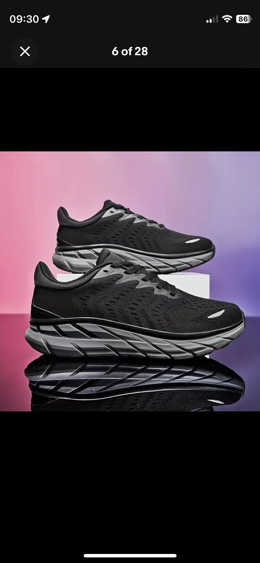 2025 Men's Running Shoes Cushion Fashion Outdoor Sports Jogging Sneakers