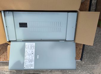 General Electric Exterior Electrical Panel
