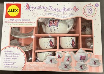 Chasing Butterflies Ceramic tea Set