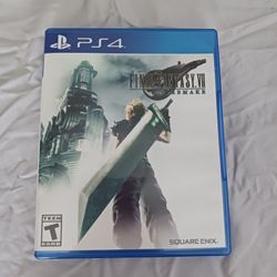 FF7 Remake PS4