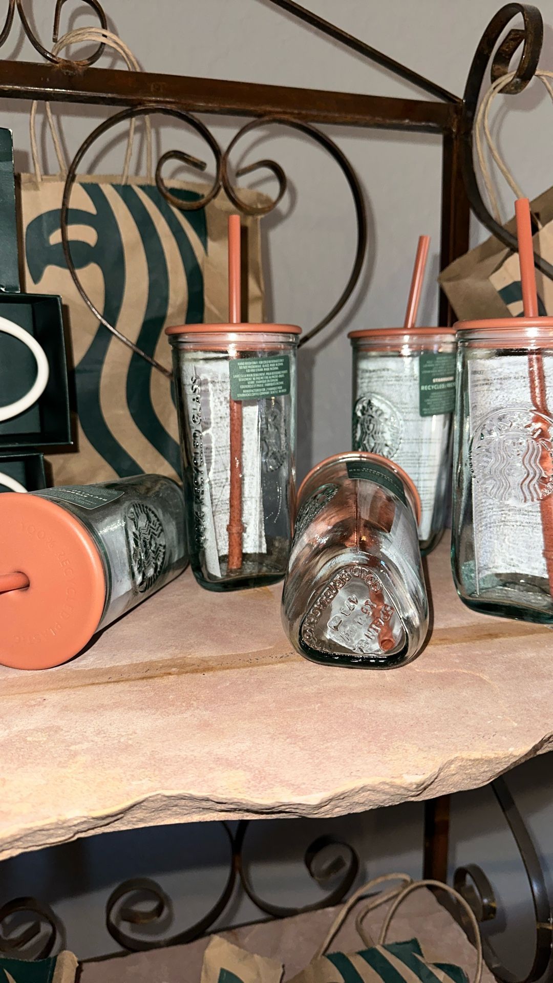 Starbucks Recycled Glass Cup