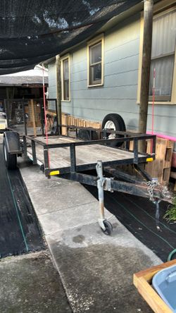 5 x 14 single axle trailer for sale