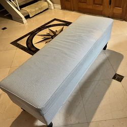 IKEA stocksund bench 56 inches, Height: 18 inches, Depth: 19 inches