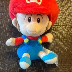 Baby Mario Plush 2015 5” World If Nintendo Halls Pacific