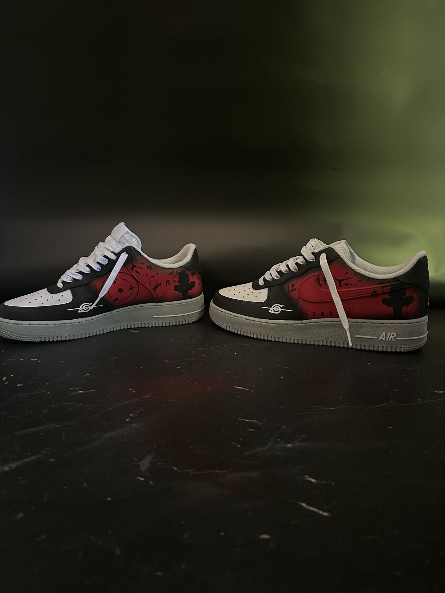 Custom Painted itachi Air Force 1 
