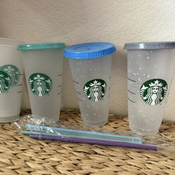 Brand New Reusable Starbucks Cups