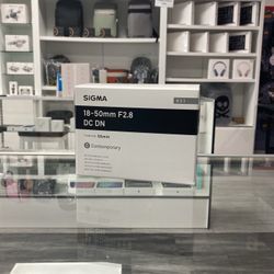 Sigma 18-50mm F2.8 For Canon RF (SALE 3/11)