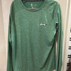 Green Long Sleeve Shirt NY Jets