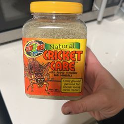 Brand New Cricket Food Never Been Used