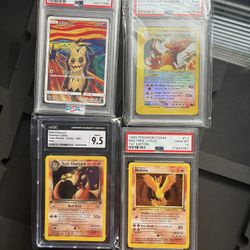 High End Pokemon Slabs 