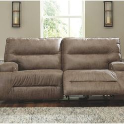 Ashley Furniture Hazenburg 2 Seat Reclining Power Sofa

