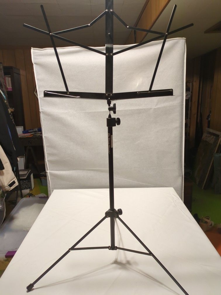 Music STAND Black Fully Adjustable