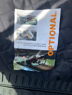 Seat cover for dogs