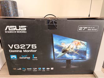 Asus VG275 27” Wide Gaming Monitor
