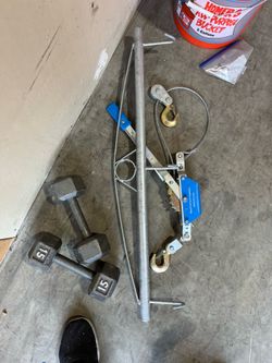 Chain link fence accessories
