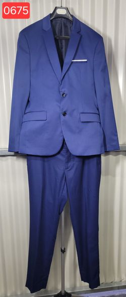 Zara Men's Blue Suit Set, size 42 (0675)