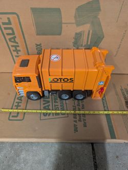 Bruder Orange Garbage Truck Toy