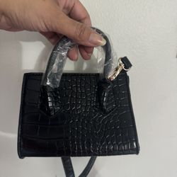 Mini Black Purse 
