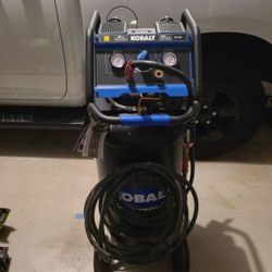 Kobalt QUIET TECH 26-Gallon Portable Electric 150 PSI Vertical Air Compressor (Like New)