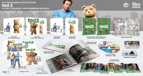 TED 2 Filmarena BONG EDITION Steelbook Collector's Edition  (Blu-ray + DVD)