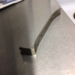 Pry Bar, Flat, 7 1/2”, Forged High Carbon Steel ( Stanley # 55-045)