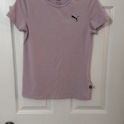 Lavender Puma Short Sleeved T-shirt 