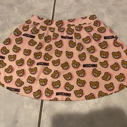 MOSCHINO LOGO BEAR SKIRT 