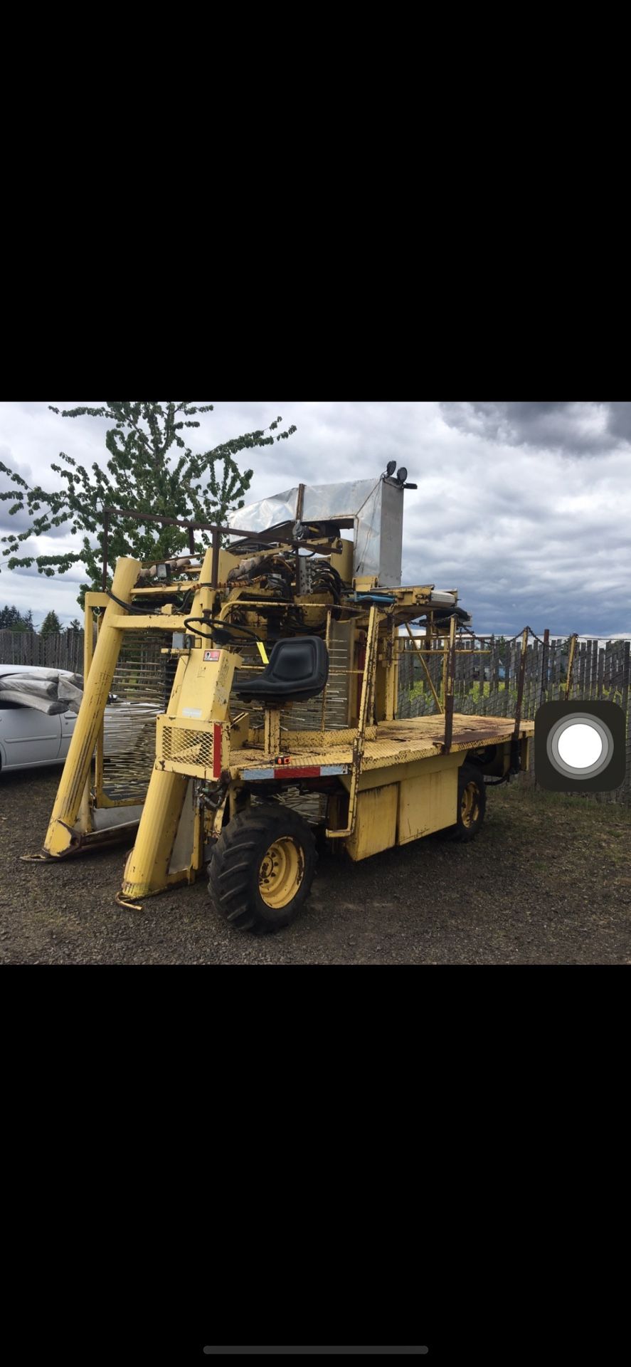 Littau Berry Harvester Machine
