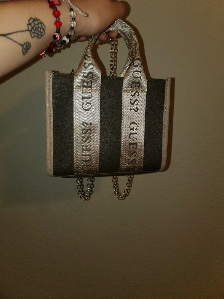 Guess Mini Tote Crossbody Purse