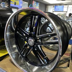 22x9 RESTO WHEELS FOR SALE!!! 5x127 