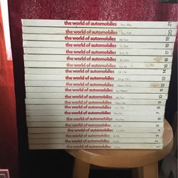 The World Of Automobiles Encyclopedia Set