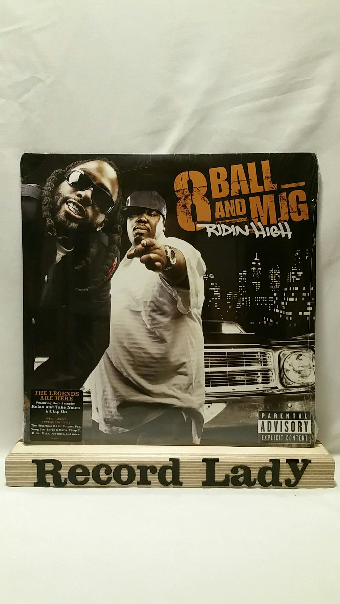 8 Ball And MJG "Ridin' High" Ft. Notorious B.I.G, Three 6 Mafia etc. vinyl record hip hop/ rap