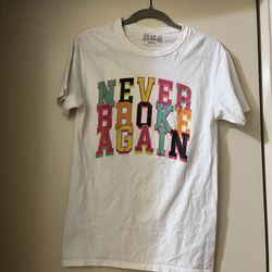 Never Broke Again Men’s T-Shirt (Size small)