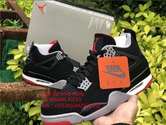Air Jordan 4 Retro OG 'Bred' 2019 2