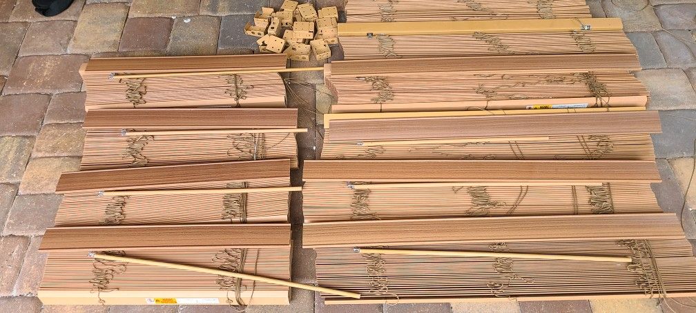 2INCH FAUX WOOD BLINDS!!!!
