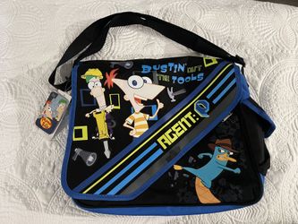 Disney Phineas and Ferb Messenger Bag (NWT)