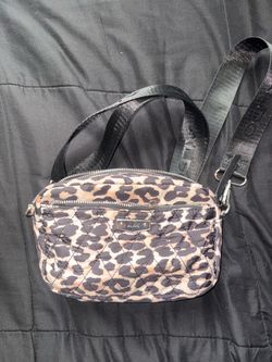 Aldo cheetah print cross body bag