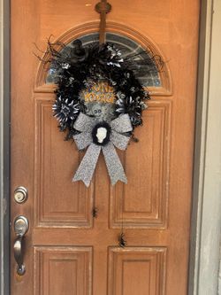 Halloween wreath