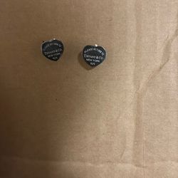 Tiffany And co heart earrings 