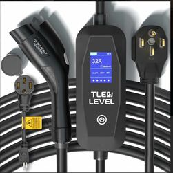 TLE LEVEL 40A 9.6kW Level 2 EV Charger J1772 NEMA 14-50 25FT 240V NEW