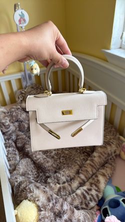 White handbag
