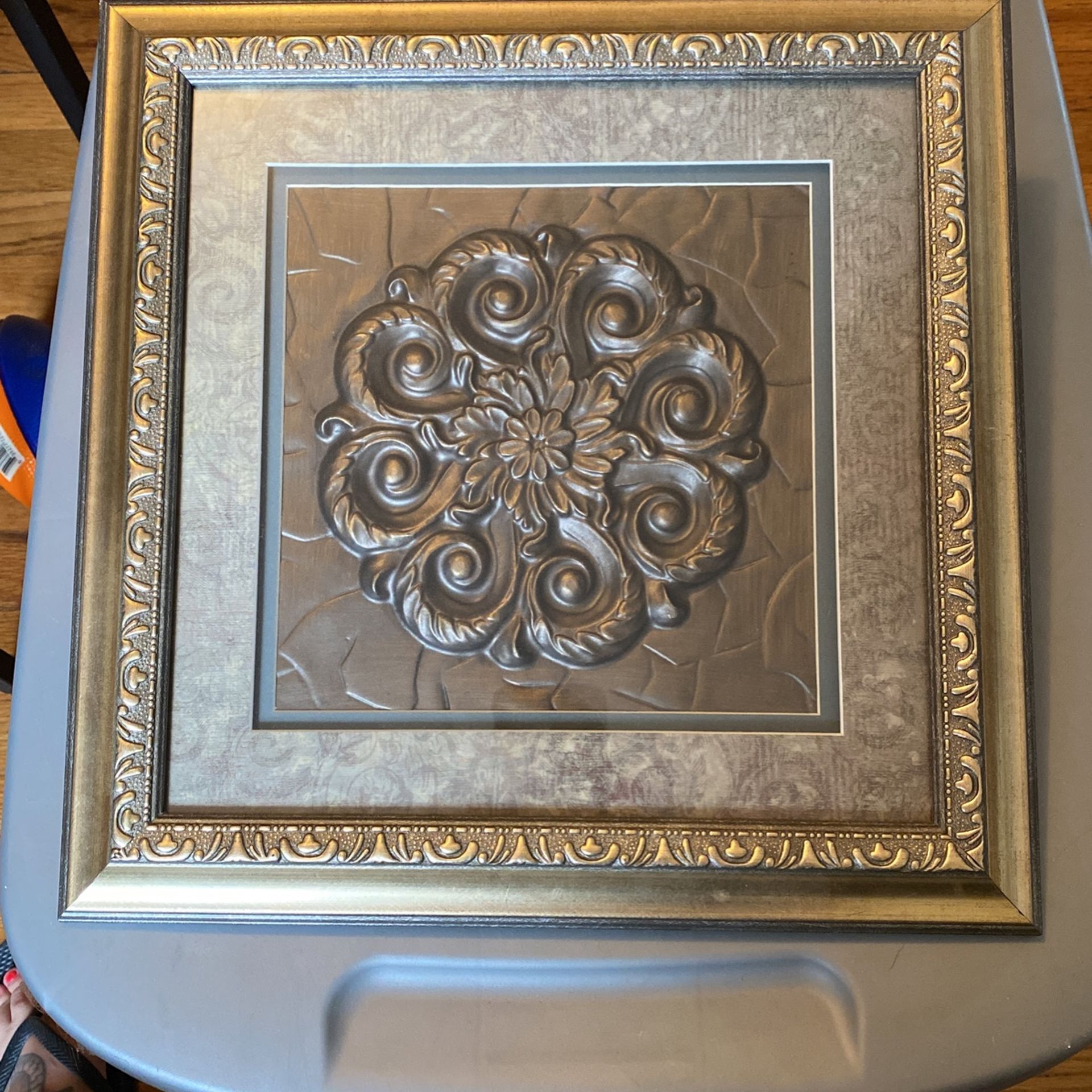 Filigree Photo With Frame