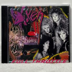 Vixen Full Throttle Best Of CD 1999 EMI Razor & Tie Greatest Hits Rock