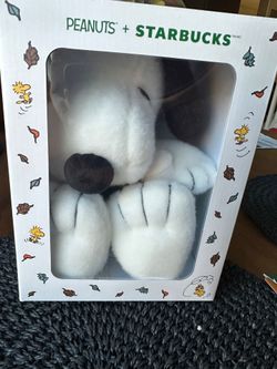 Starbucks snoopy plush
