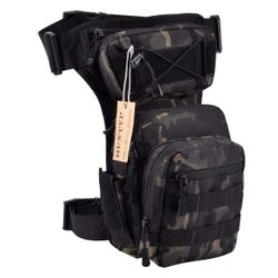 2 Tactical Drop Leg Bag Military Thigh Bag