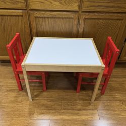 IKEA Kids Table & Kritter Chairs Set