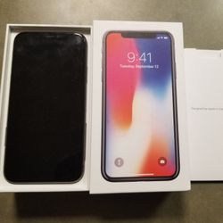 iPhone X 256gb Factory Unlocked 