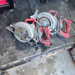 Skil Saw Two For The Price Of One Both Work Good