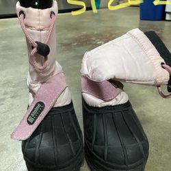 Kids Snow Boots, Overall And Gloves