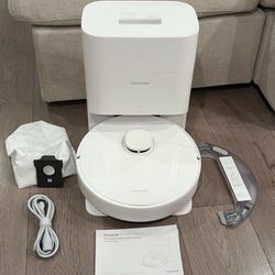 Dreame D10 Plus Gen 2 Robotic Vacuum Cleaner Model RLD32GD Mop with Self Emptying Brand New No Box